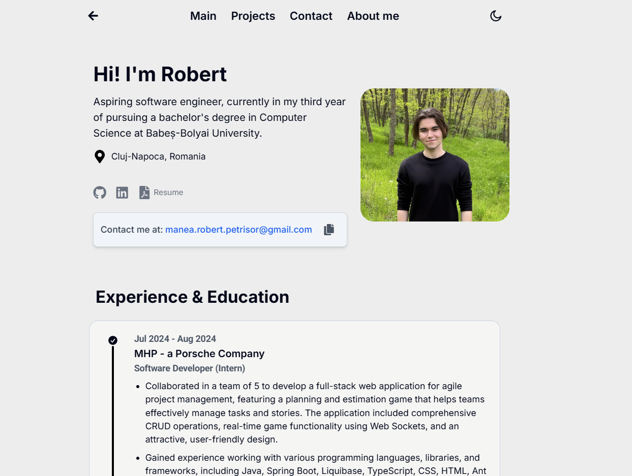 Portfolio Website